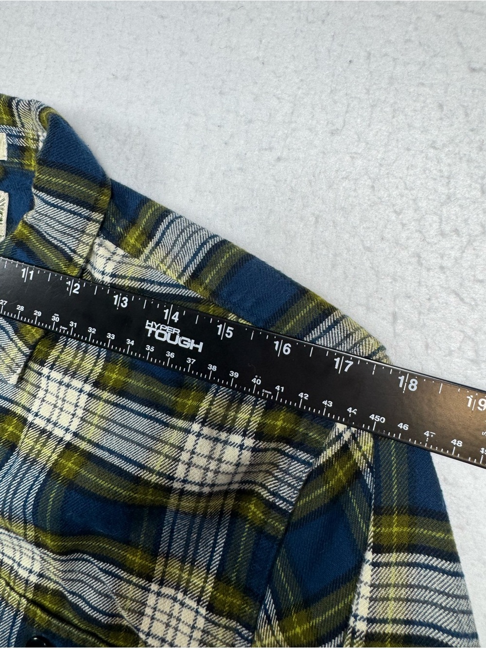 J.Crew Midweight Plaid Flannel Shirt Men’s Medium Classic Fit - Picture 8 of 10